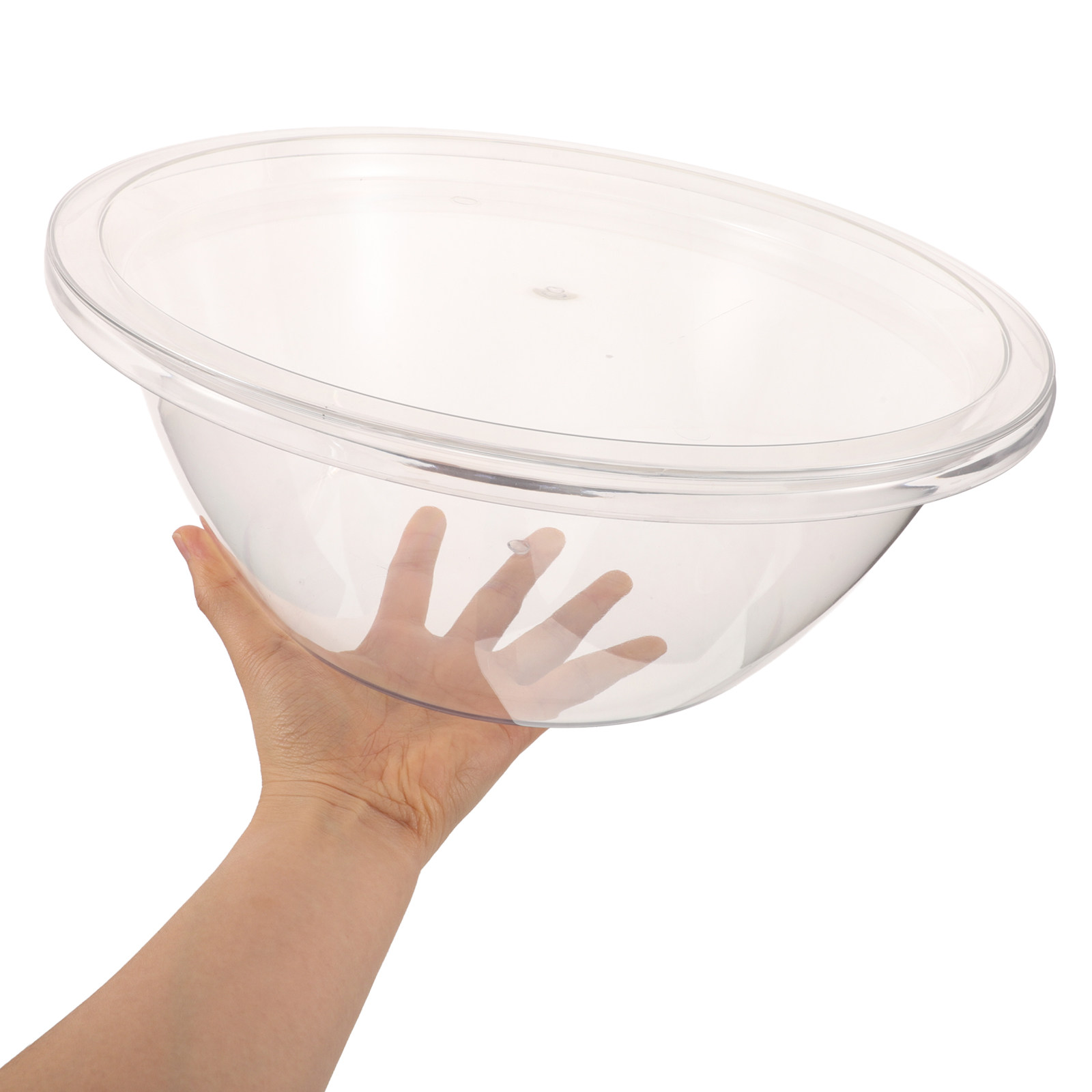 Meal Prep Food - 2Sets Salad Mixing Bowls Plastic Nesting
