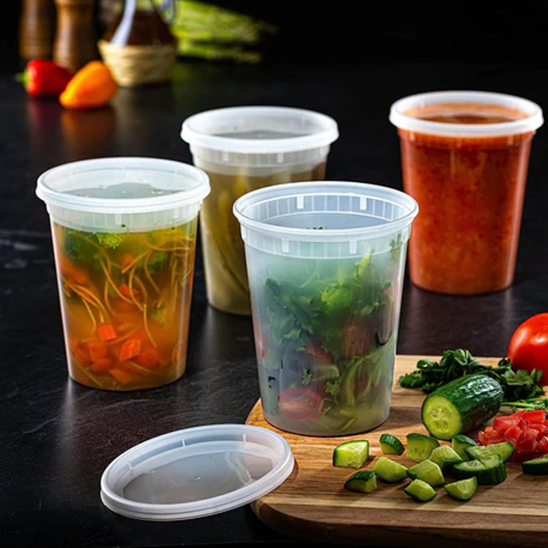 Meal Prep Microwave - Food Storage Containers with Lids Freezer