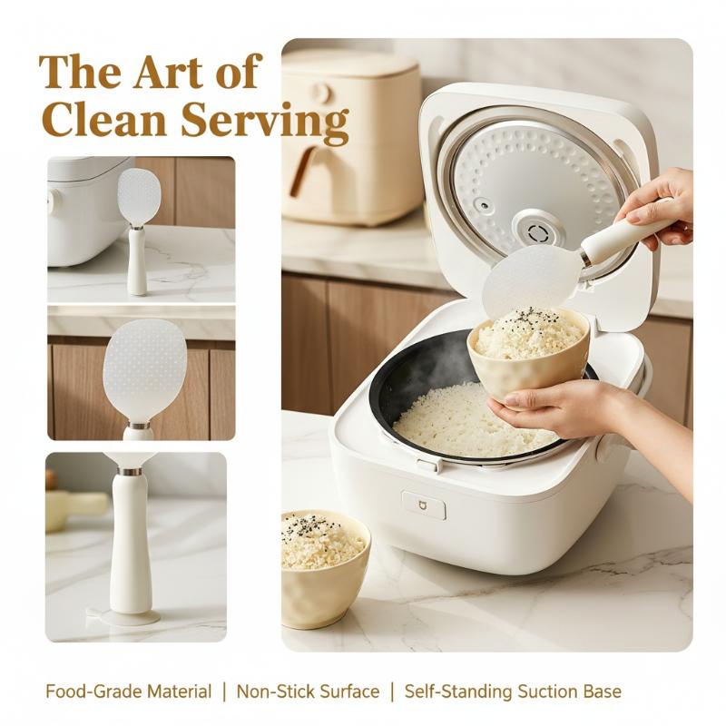 Magnetic Rice Paddle With Suct - đánh giá và giá Meal Prep Rice