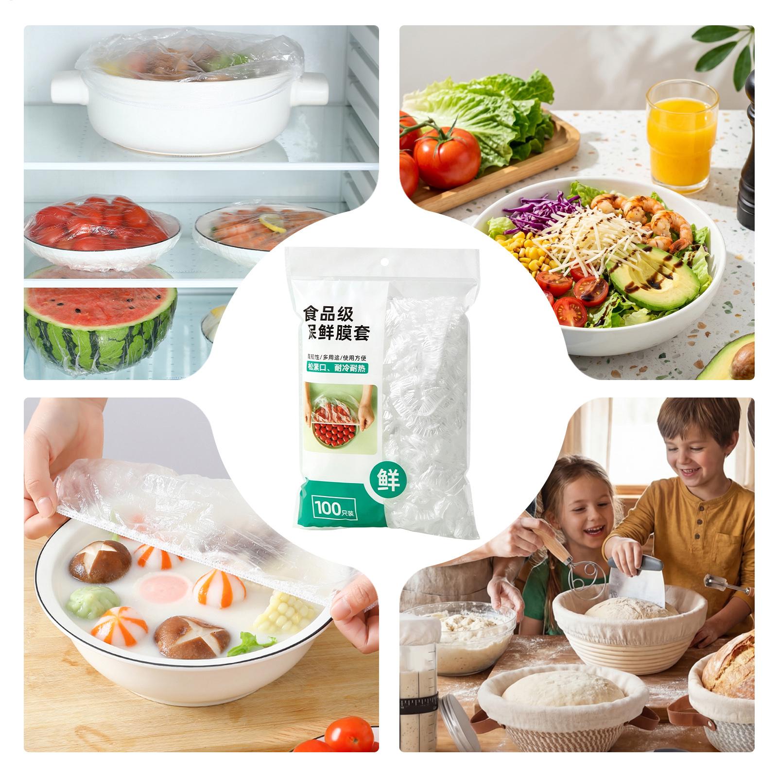 100pcs PE Airtight Reusable El - đánh giá và giá Meal Prep Wraps