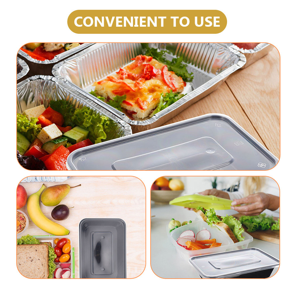 50pcs Disposable Rectangular F - đánh giá và giá Meal Prep Rice
