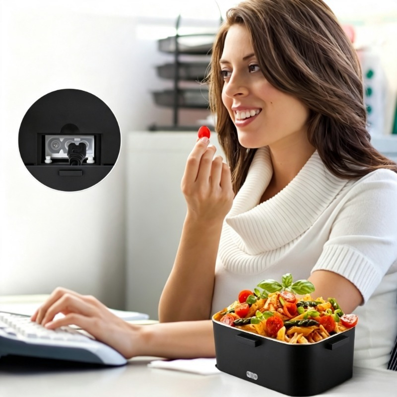 Electric Heated Lunch Box 110V - đánh giá và giá Meal Prep Microwave