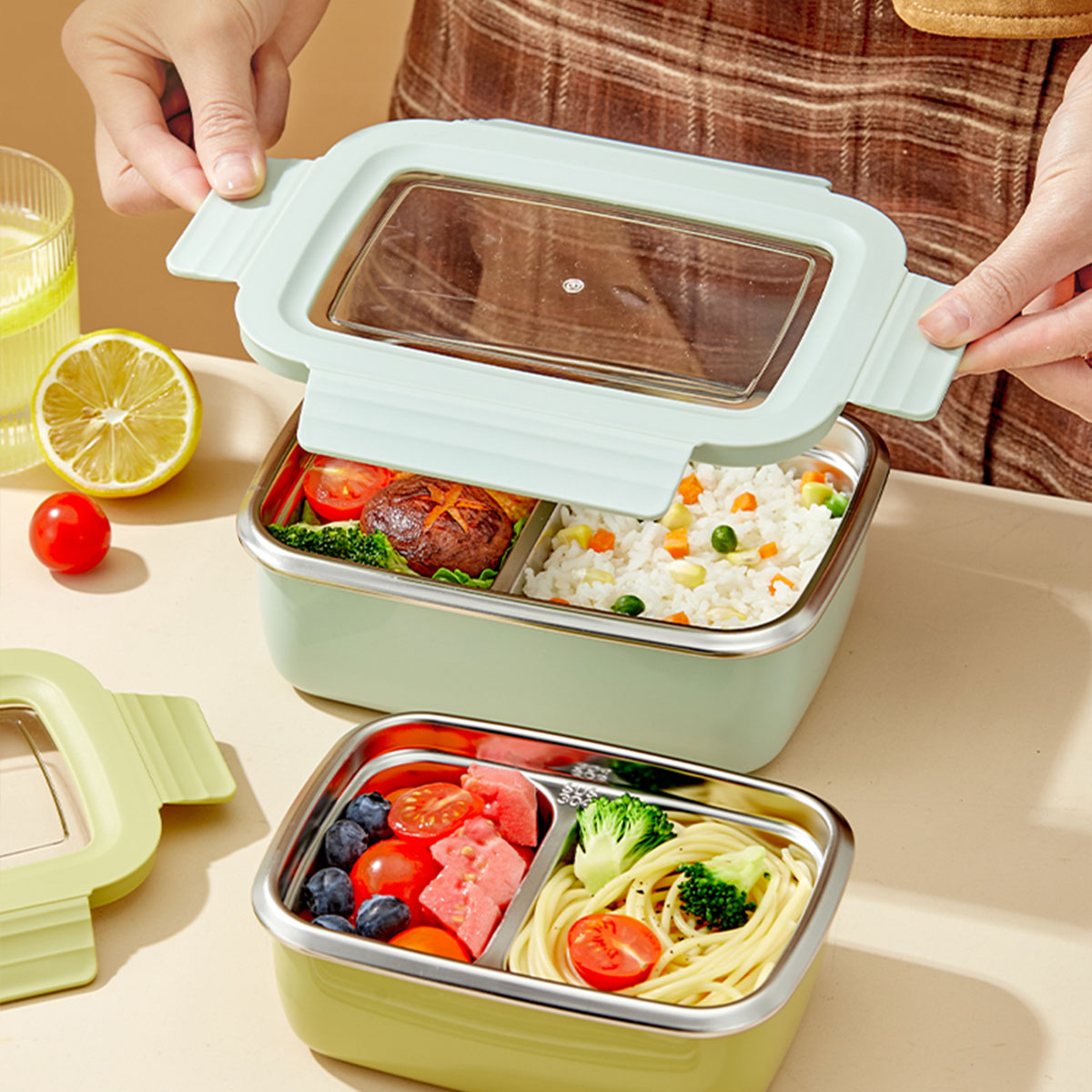 Microwave 304 Stainless Steel  - đánh giá và giá Meal Prep Microwave