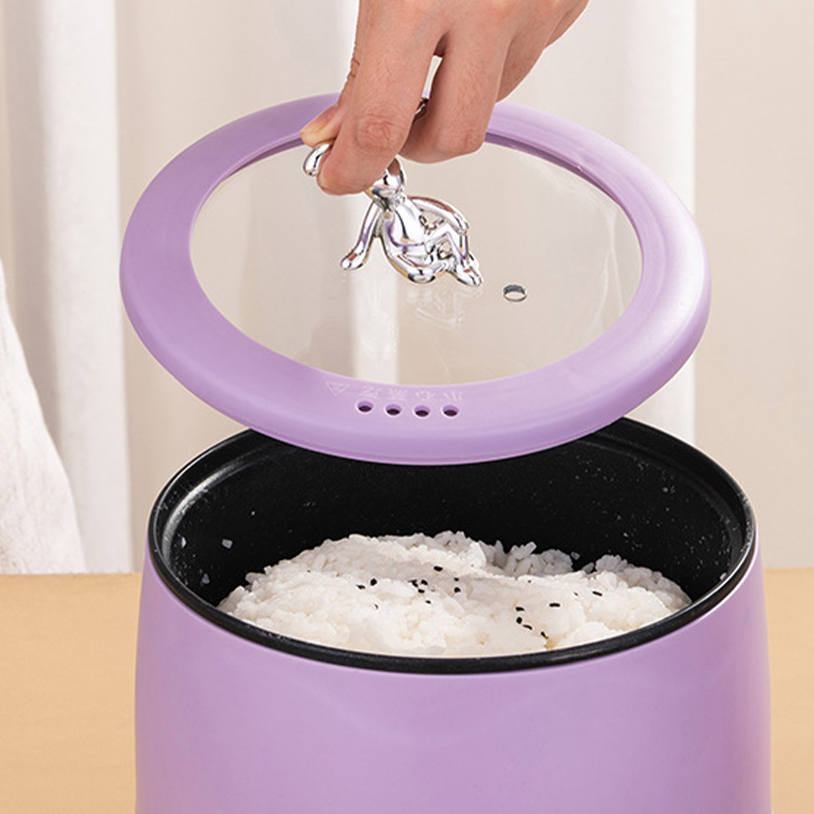 Smart Electric Mini Rice Cooke - đánh giá và giá Meal Prep Rice