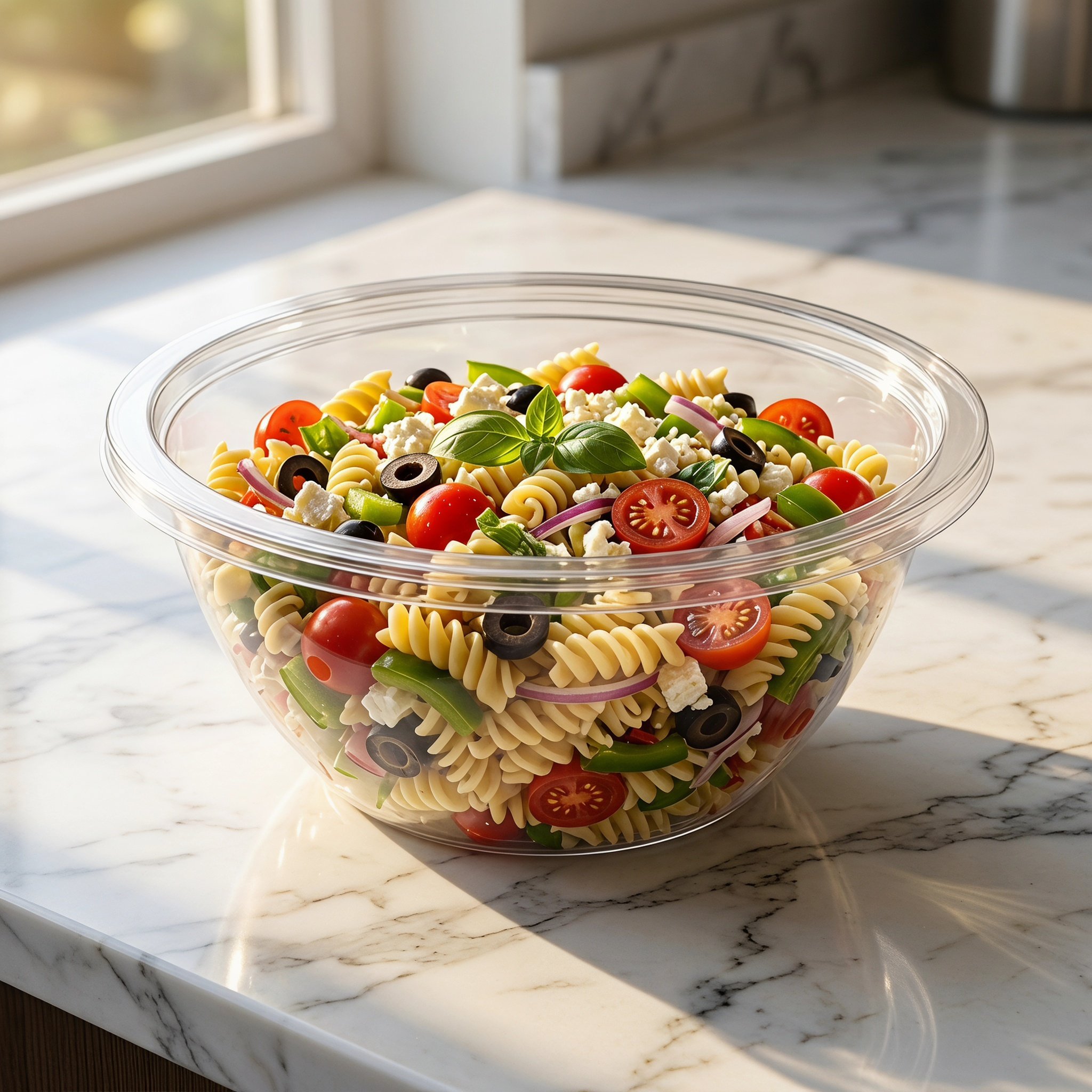 2Sets Salad Mixing Bowls Plast - đánh giá và giá Meal Prep Food