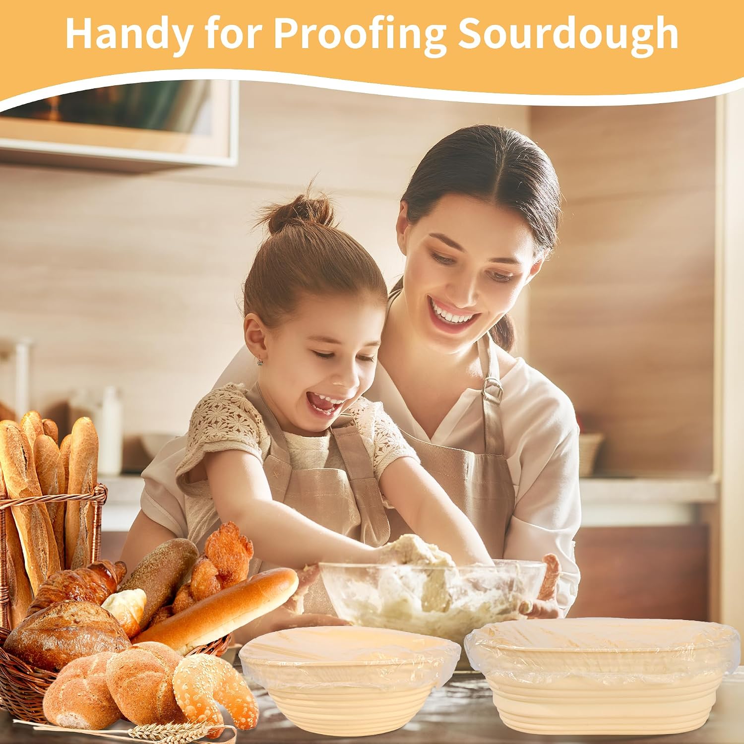 100 Sourdough Bread Proofing L - đánh giá và giá Meal Prep Wraps