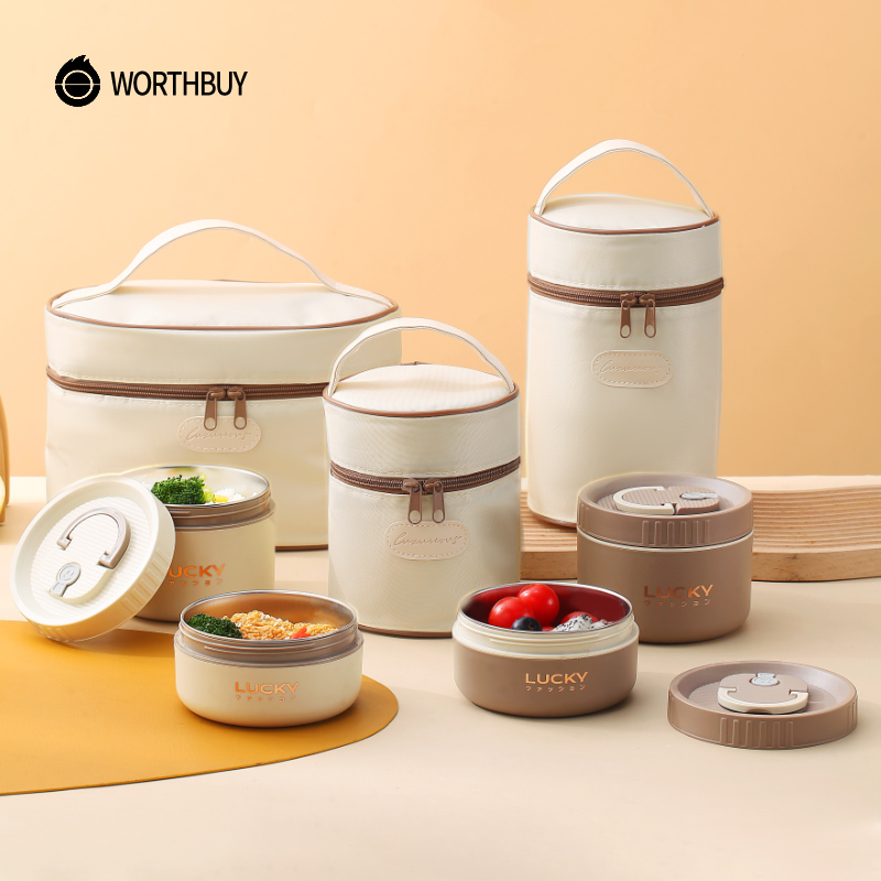 WORTHBUY Bento Lunch Box Set,  - đánh giá và giá Meal Prep Tupperware