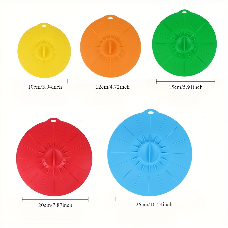 5-Piece Silicone Lids, Heat-Re - đánh giá và giá Meal Prep Microwave