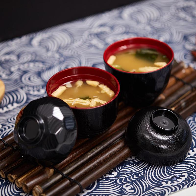 2 Tone Miso Soup Bowl with Lid - đánh giá và giá Meal Prep Rice