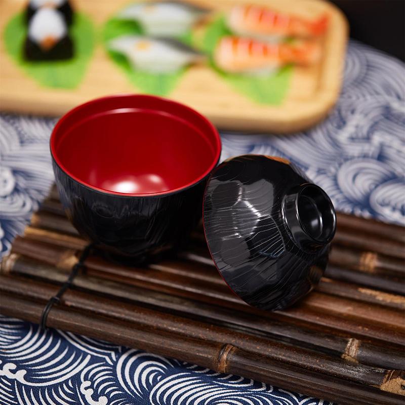 2 Tone Miso Soup Bowl with Lid - đánh giá và giá Meal Prep Rice