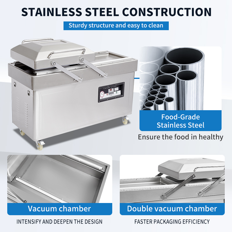 DZ-500 Commercial Vacuum Seale - đánh giá và giá Meal Prep Food