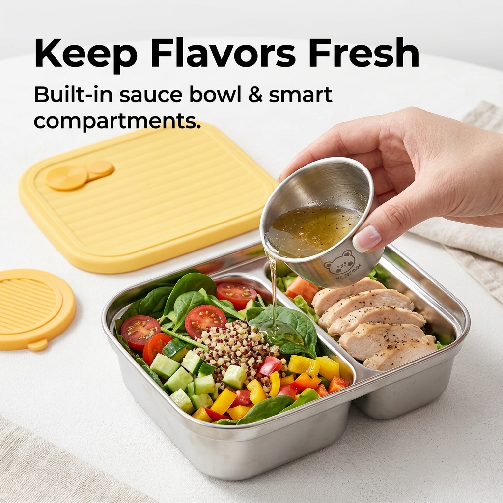 304 Stainless Steel Lunch Cont - đánh giá và giá Meal Prep Microwave