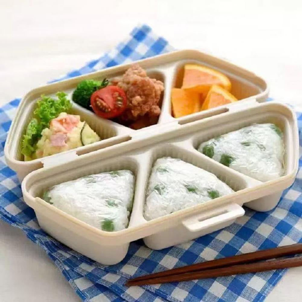 6-Cavity Triangle Onigiri Mold - đánh giá và giá Meal Prep Rice